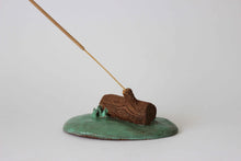 Load image into Gallery viewer, Forest Log Incense Holder